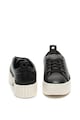 Diesel Pantofi sport flatform de piele Merley Femei