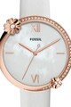 Fossil Ceas analog cu coroana decorata cu zirconia Femei