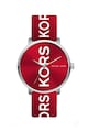 Michael Kors Часовник с лого и силиконова каишка Жени