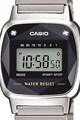 Casio Дигитален мултифункционален часовник с метална верижка Жени