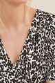 NEXT Bluza cu decolteu cache-coeur si animal print Femei