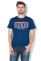 GUESS JEANS Tricou regular fit, din amestec de modal Barbati