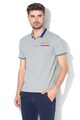 GUESS JEANS Tricou polo din pique, cu logo brodat Barbati