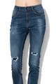 GUESS JEANS Дънки с висока талия и захабен ефект Жени