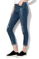 GUESS JEANS Szaggatott skinny fit farmernadrág magas derékrésszel női