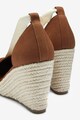 NEXT Pantofi tip espadrile wedge Femei