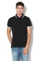 Esprit Tricou polo din bumbac organic cu garnituri contrastante Barbati