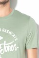 Jack & Jones Вталена тениска Rafa с десен на лога Мъже