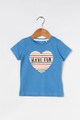 NAME IT Tricou din bumbac organic, cu imprimeu grafic Fete