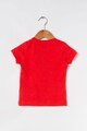 NAME IT Tricou din bumbac organic, cu imprimeu grafic Fete