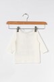 NAME IT Bluza din bumbac organic, cu imprimeu text Fete