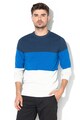 Jack & Jones Wessel pulóver colourblock mintával férfi