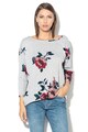 Only Bluza cu imprimeu floral si decolteu barcuta Femei