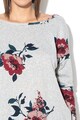 Only Bluza cu imprimeu floral si decolteu barcuta Femei