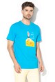 Only & Sons Tricou regular fit cu imprimeu text si grafic Funny Barbati