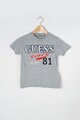 GUESS JEANS Tricou cu logo brodat 018 Baieti