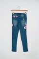 GUESS JEANS Blugi skinny cu aplicatii cu paiete Fete