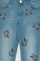 GUESS JEANS Blugi skinny cu broderii florale Fete