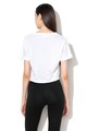 GUESS Tricou crop de casa, cu imprimeu logo Femei