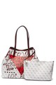 Guess Geanta shopper de piele ecologica, cu logo Femei