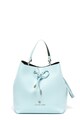 GUESS Geanta bucket de piele, cu canafi Femei