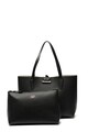 GUESS Geanta shopper de piele ecologica, reversibila Bobbi Femei