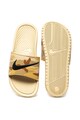 Nike Papuci de piele ecologica, cu imprimeu camuflaj Benassi JDI Barbati