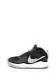 Nike Pantofi sport mid-high cu insertii de plasa Team Hustle Baieti