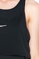 Nike Топ с изрязан гръб за бягане Жени