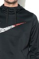 Nike Therma logómintás edző kapucnis pulóver férfi