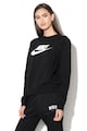 Nike Bluza sport cu maneci raglan si imprimeu logo Essential Femei