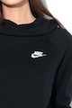 Nike Суитшърт Sportswear Essential с качулка и джоб тип кенгуру Жени