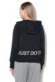 Nike DRI-FIT laza fazonú fitnesz kapucnis pulóver női