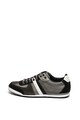 BOSS Pantofi sport din material textil si piele Aken Barbati