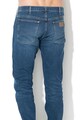 Wrangler Blugi slim fit cu croiala dreapta si aspect usor decolorat Barbati