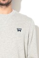 Wrangler Bluza sport din amestec de bumbac, cu aplicatie logo Barbati