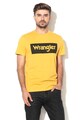 Wrangler Tricou din bumbac cu imprimeu logo Barbati