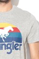 Wrangler Tricou cu imprimeu grafic si logo Barbati