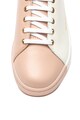 Emporio Armani Pantofi sport de piele, cu model colorblock Femei