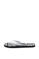 Emporio Armani Papuci flip-flop cu logo stantat Barbati