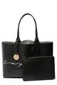 Emporio Armani Shopper fazonú feliratos műbőr táska női