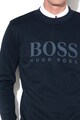 BOSS Hugo Boss, Bluza sport cu logo supradimensionat Barbati