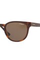 Vogue Ochelari de soare wayfarer cu rama animal print Femei