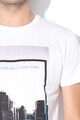Esprit Тениска от органичен памук с фотопринт Мъже