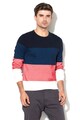 EDC by Esprit Texturált pulóver colorblock dizájnnal férfi