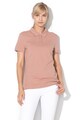 EDC by Esprit Tricou polo cu garnituri striate si detalii de dantela Femei