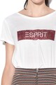 Esprit Tricou cu imprimeu logo 4AA Femei