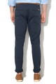 Esprit Pantaloni chino slim fit din bumbac organic, cu o curea Barbati