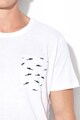 EDC by Esprit Regular Fit póló zsebbel a mellrészen férfi
