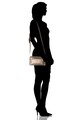 Esprit Kis méretű keresztpántos műbőr táska fémes borítással női